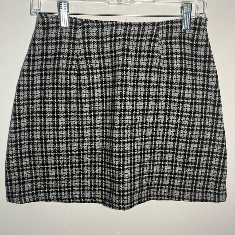 Plaid skirt